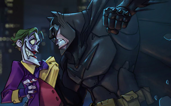  Batman Vs Joker by Renato Roldan