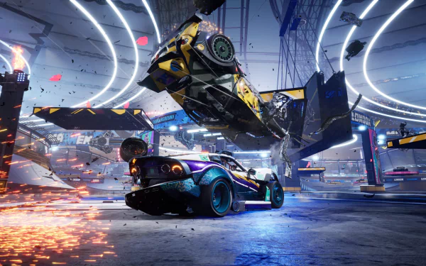 video game Destruction AllStars HD Desktop Wallpaper | Background Image