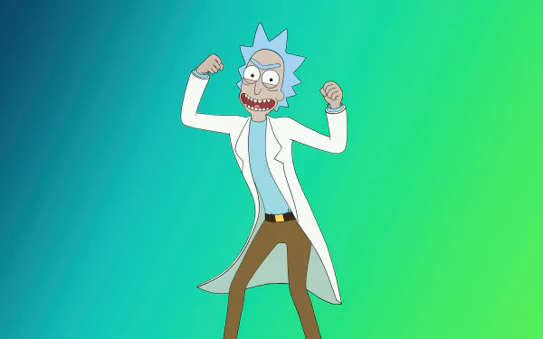 Rick Sanchez video game Fortnite HD Desktop Wallpaper | Background Image