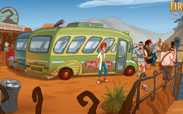 video game Elroy and the Aliens HD Desktop Wallpaper | Background Image