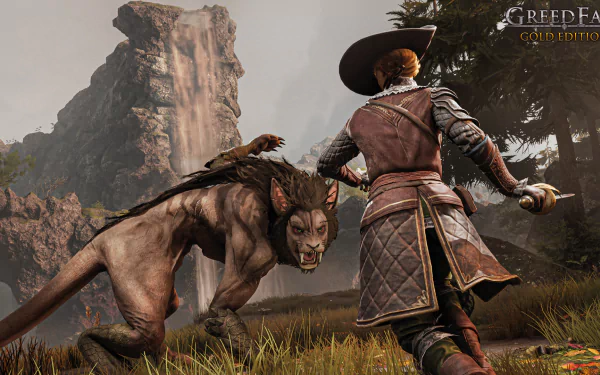 video game GreedFall boss fight HD Desktop Wallpaper | Background Image