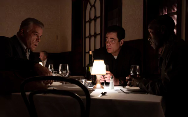 Ray Liotta Don Cheadle Benicio del Toro movie No Sudden Move HD Desktop Wallpaper | Background Image
