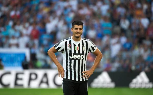 soccer Spanish Alvaro Morata Sports HD Desktop Wallpaper | Background Image