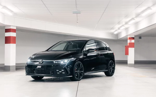 Black ABT Volkswagen Golf GTD
