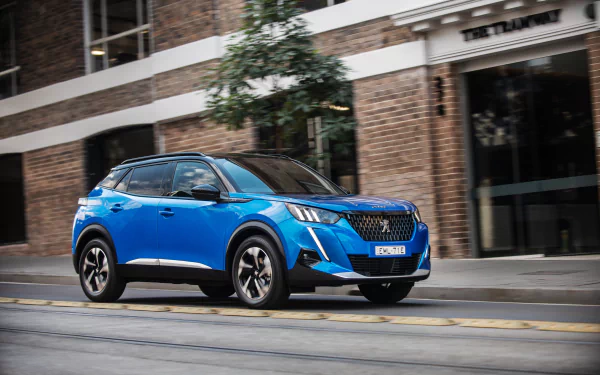  Blue 2020 Peugeot 2008 GT
