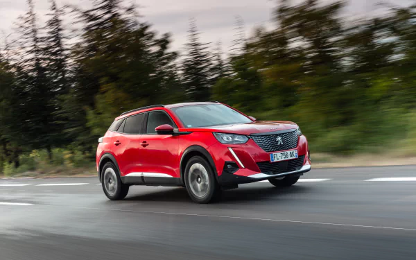  Red 2019 Peugeot 2008