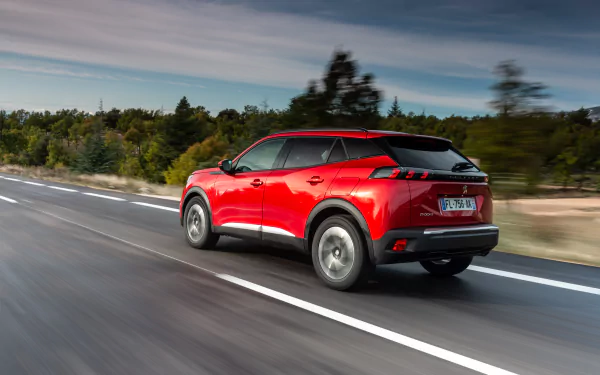  Red 2019 Peugeot 2008