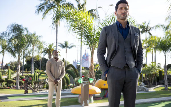 Tom Ellis Lucifer Morningstar TV Show Lucifer HD Desktop Wallpaper | Background Image