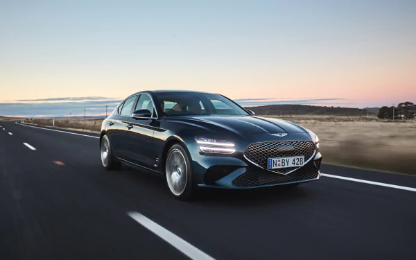  Blue 2021 Genesis G70 2.0T