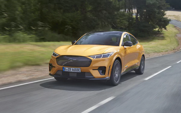  Orange Ford Mustang Mach-E GT