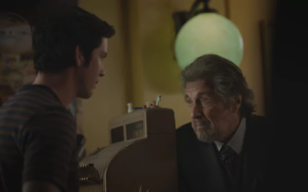 Logan Lerman Al Pacino TV Show Hunters HD Desktop Wallpaper | Background Image