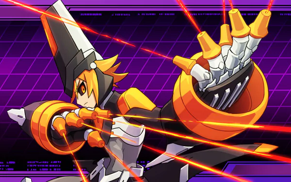 video game Azure Striker Gunvolt 2 HD Desktop Wallpaper | Background Image