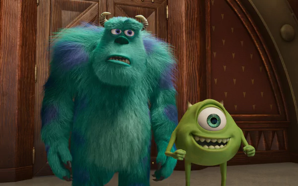 Mike Wazowski James P. Sullivan TV Show Monsters at Work HD Desktop Wallpaper | Background Image