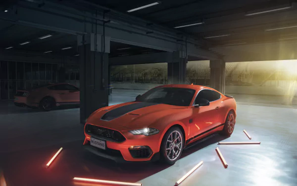 Ford Mustang muscle car vehicle Ford Mustang Mach 1 HD Desktop Wallpaper | Background Image