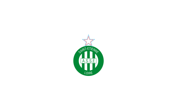 Sports AS Saint-Étienne Soccer Logo Emblem HD Wallpaper | Background Image