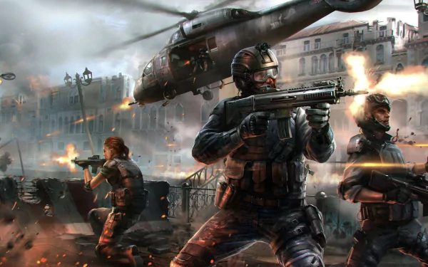 video game Modern Combat 5: Blackout HD Desktop Wallpaper | Background Image