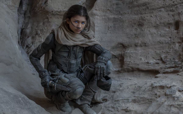 Zendaya movie Dune (2021) HD Desktop Wallpaper | Background Image