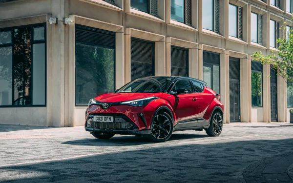  Red Toyota C-HR Hybrid GR Sport