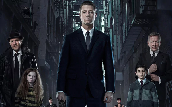 Alfred Pennyworth Bruce Wayne Jim Gordon Ben McKenzie TV Show gotham HD Desktop Wallpaper | Background Image