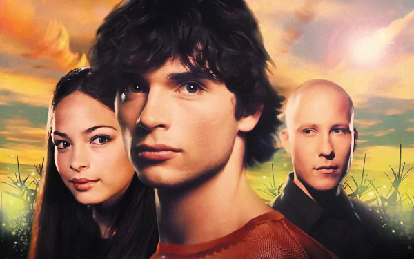 Lex Luthor Lana Lang Clark Kent Superman Tom Welling TV Show Smallville HD Desktop Wallpaper | Background Image