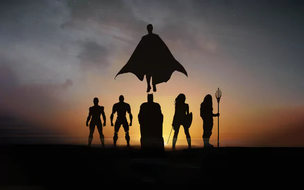 Flash Cyborg (DC Comics) Aquaman Wonder Woman Batman Superman movie Zack Snyder's Justice League HD Desktop Wallpaper | Background Image