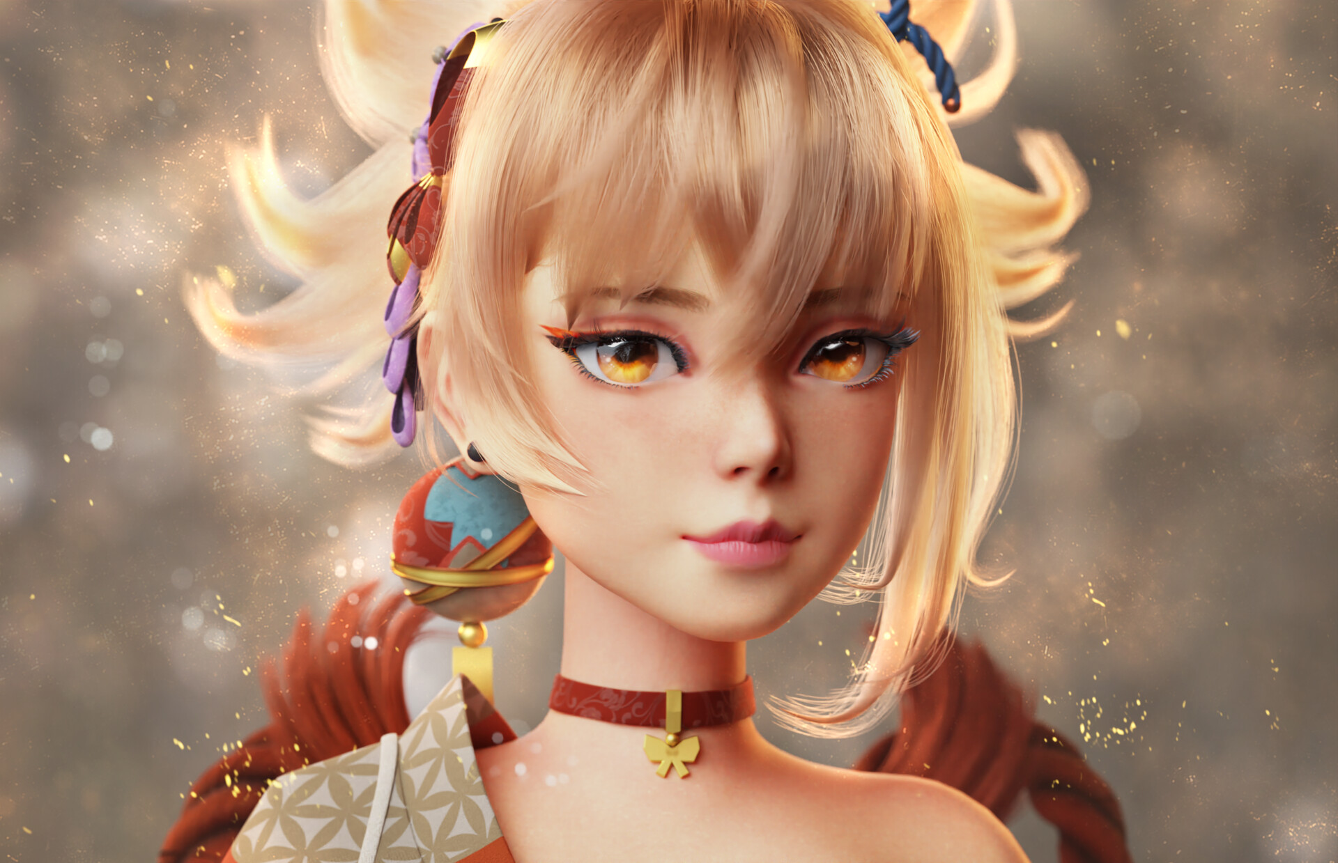 Download Yoimiya (Genshin Impact) Video Game Genshin Impact HD