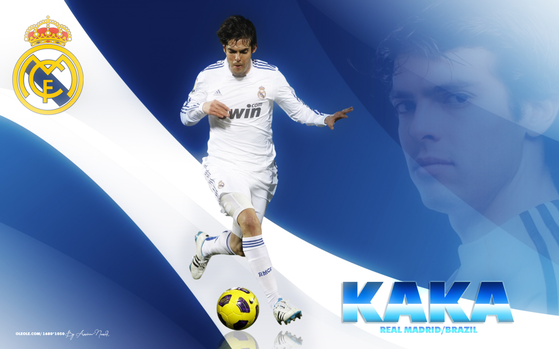 Download Real Madrid C.F. Kaká Sports HD Wallpaper by Namik Amirov