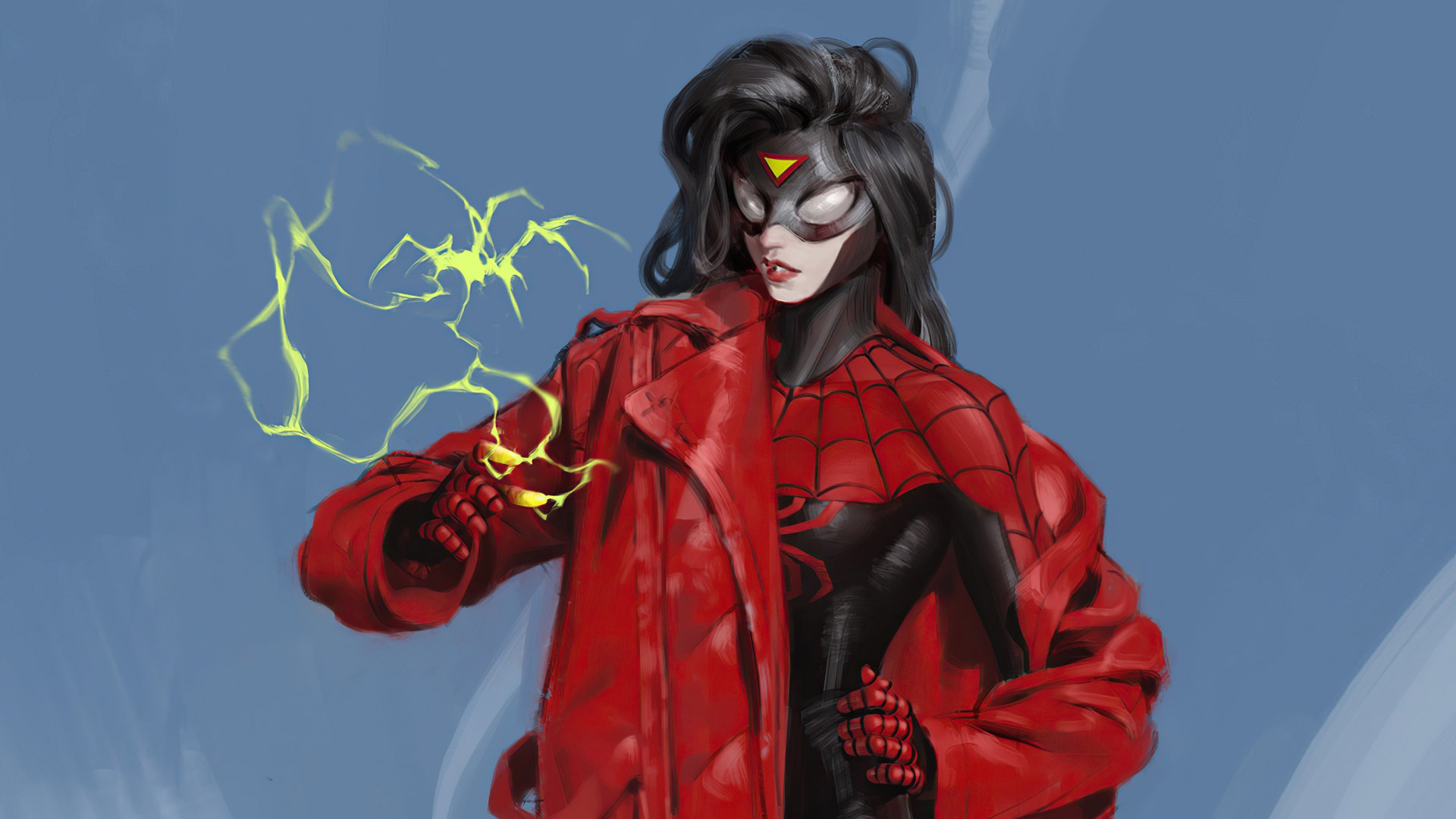 Download Comic Spider-Woman 4k Ultra HD Wallpaper by Junggeun Yoon