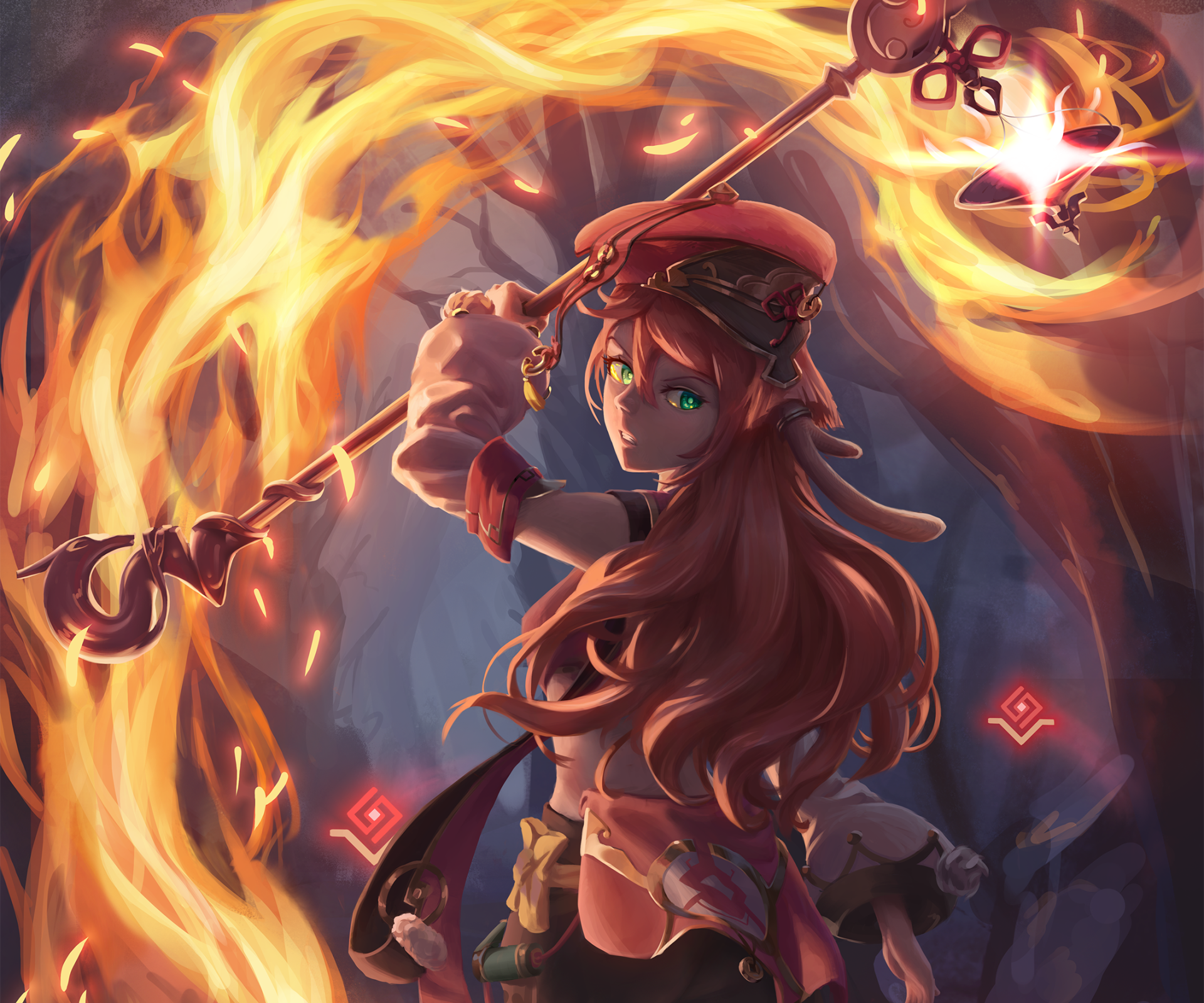 Download Yanfei (Genshin Impact) Video Game Genshin Impact HD Wallpaper by StormStx