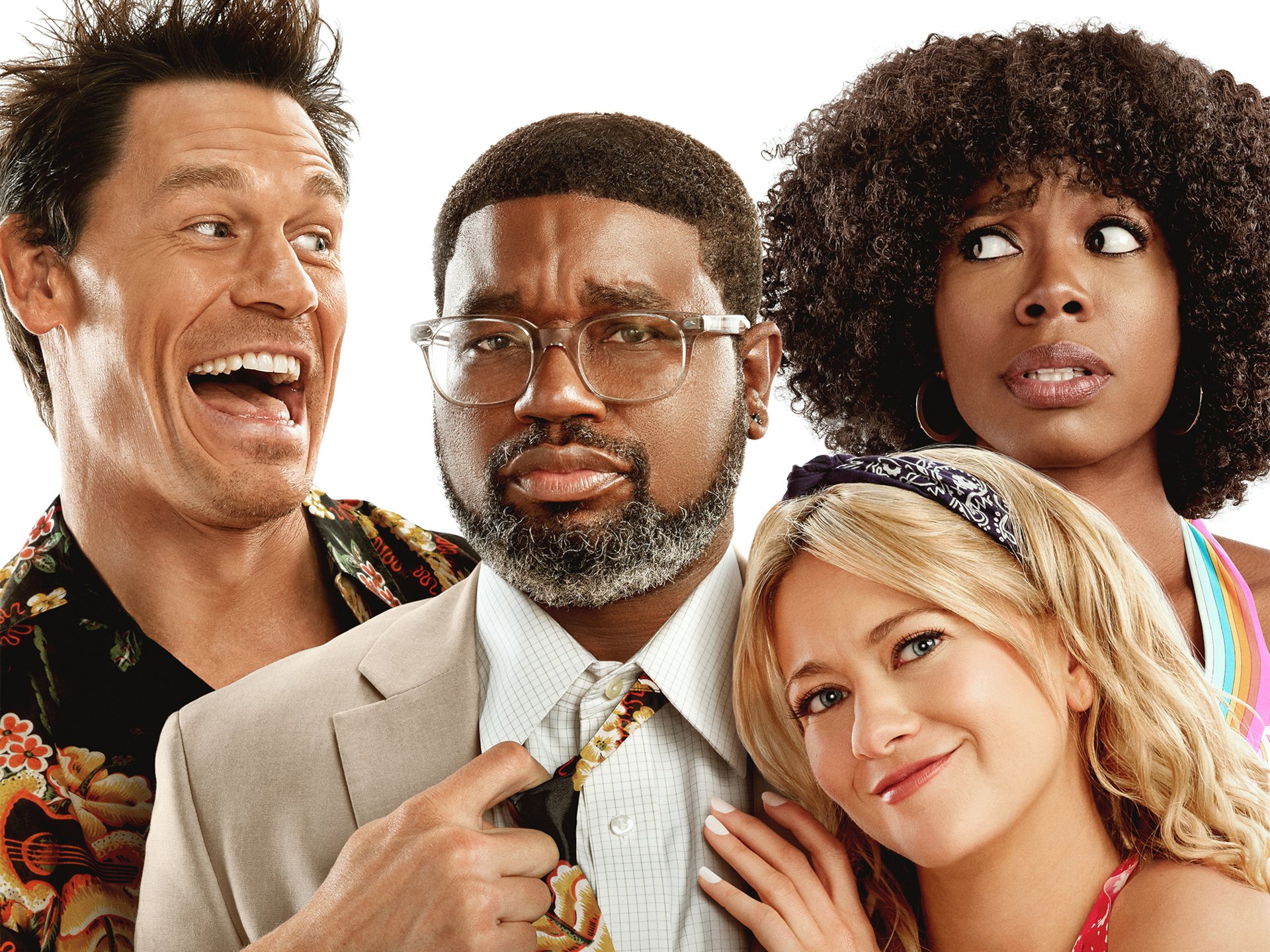 Download Yvonne Orji Lil Rel Howery Meredith Hagner John Cena Movie Vacation Friends HD Wallpaper