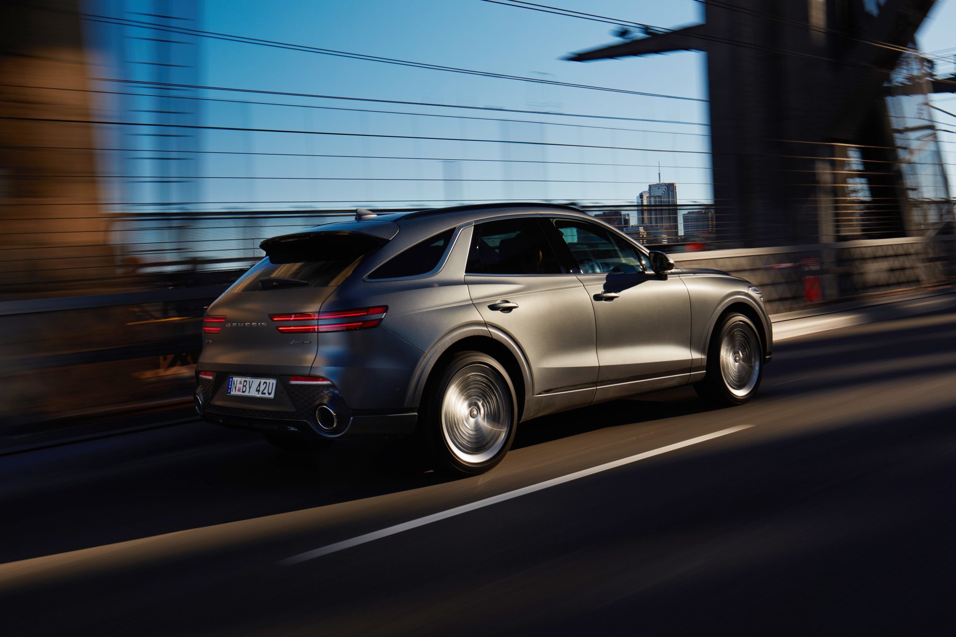 Download SUV Vehicle Genesis GV70 4k Ultra HD Wallpaper