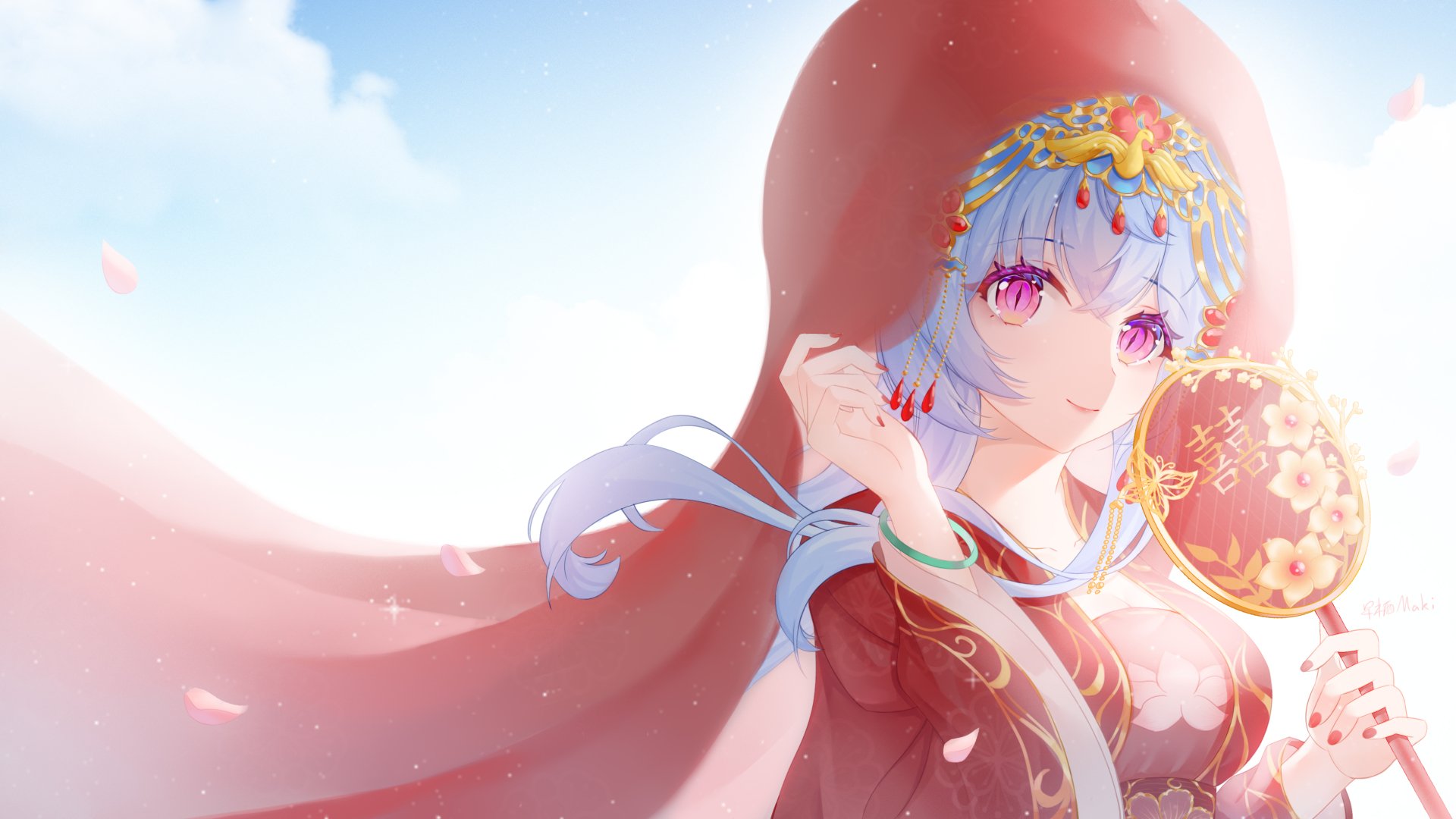 Download Ganyu (Genshin Impact) Video Game Genshin Impact HD Wallpaper by 早栖Maki