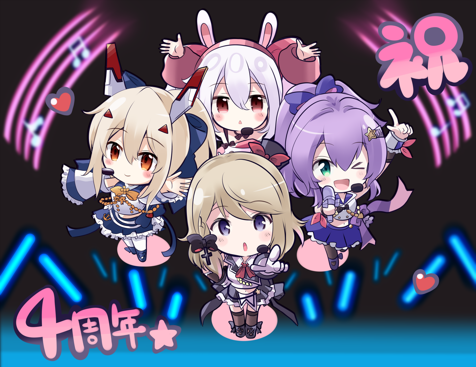 Download Javelin (Azur Lane) Z23 (Azur Lane) Laffey (Azur Lane) Ayanami (Azur Lane) Anime Azur Lane HD Wallpaper