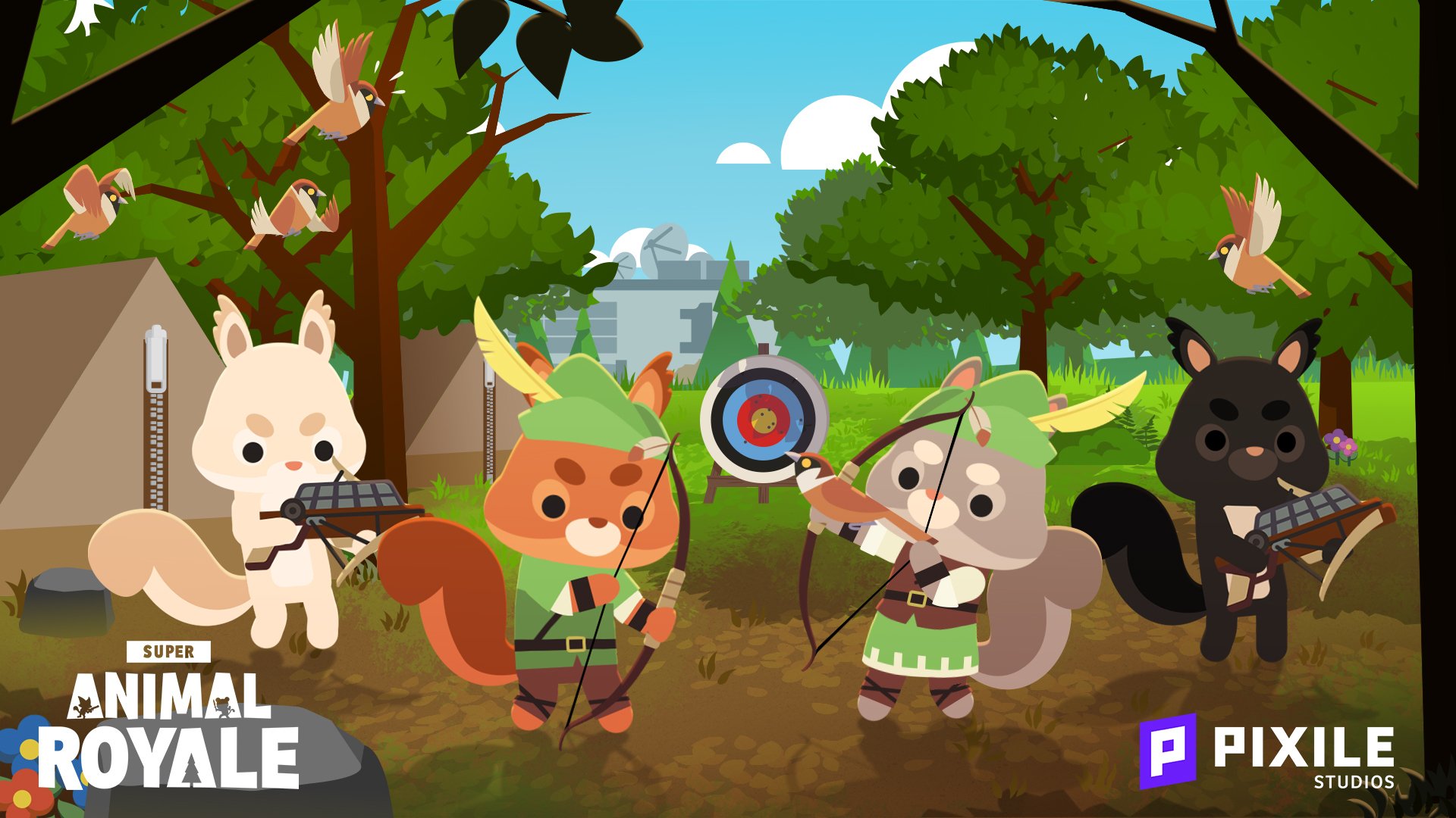Download Video Game Super Animal Royale HD Wallpaper