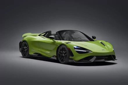 supercar McLaren 765LT vehicle McLaren 765LT Spider HD Desktop Wallpaper | Background Image