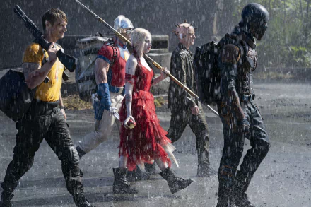 Bloodsport (DC Comics) Peacemaker (DC Comics) John Cena Rick Flag Joel Kinnaman Thinker (DC Comics) Peter Capaldi Margot Robbie Harley Quinn movie The Suicide Squad HD Desktop Wallpaper | Background Image