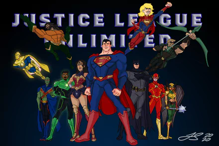 TV Show Justice League Unlimited HD Desktop Wallpaper | Background Image