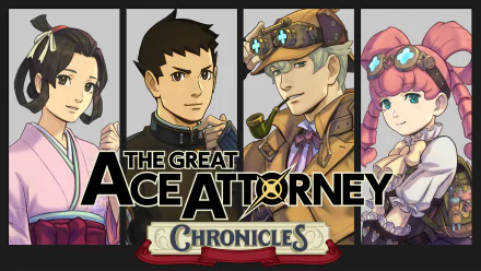 video game The Great Ace Attorney Chronicles HD Desktop Wallpaper | Background Image
