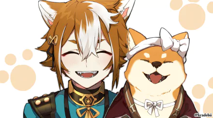 animal ears Gorou (Genshin Impact) video game Genshin Impact HD Desktop Wallpaper | Background Image