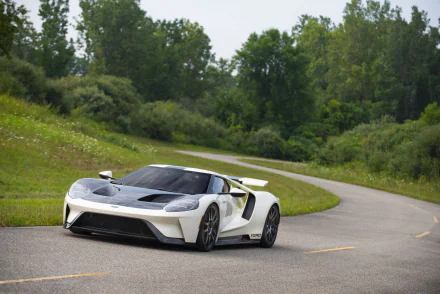  2022 White Ford GT "'64 Heritage Edition"