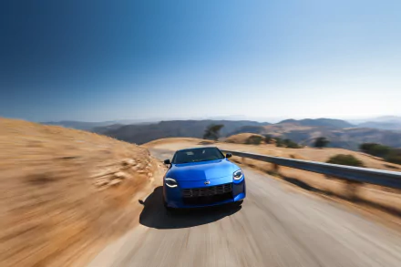  2023 Blue Nissan Z Performance