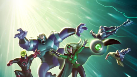 movie Justice League vs. the Fatal Five HD Desktop Wallpaper | Background Image