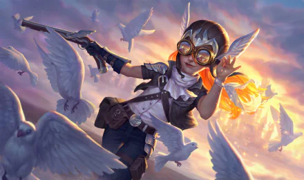 fantasy woman warrior HD Desktop Wallpaper | Background Image