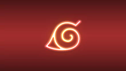  Logo of hidden leaf village.
