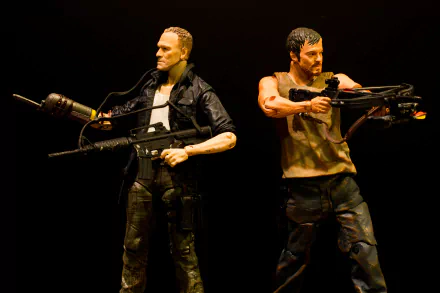  The Walking Dead - Merle and Daryl by Atari Warlord