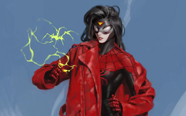 Comic Spider-Woman HD Desktop Wallpaper | Background Image