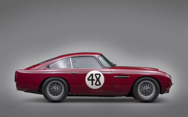  Red Aston Martin DB4 GT Lightweight