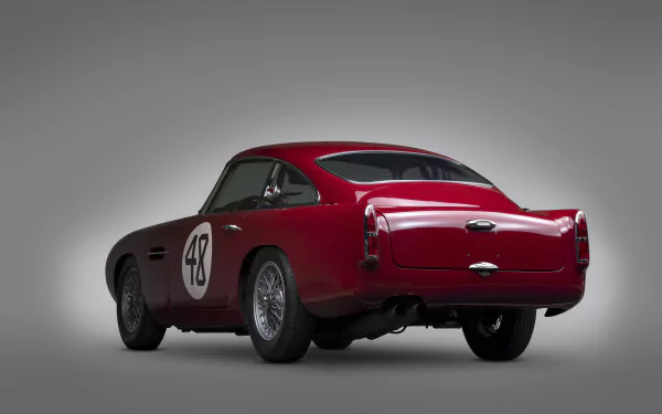  Red Aston Martin DB4 GT Lightweight