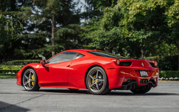 supercar vehicle Ferrari 458 Italia HD Desktop Wallpaper | Background Image