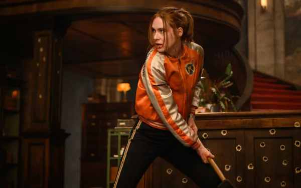 Karen Gillan movie Gunpowder Milkshake HD Desktop Wallpaper | Background Image